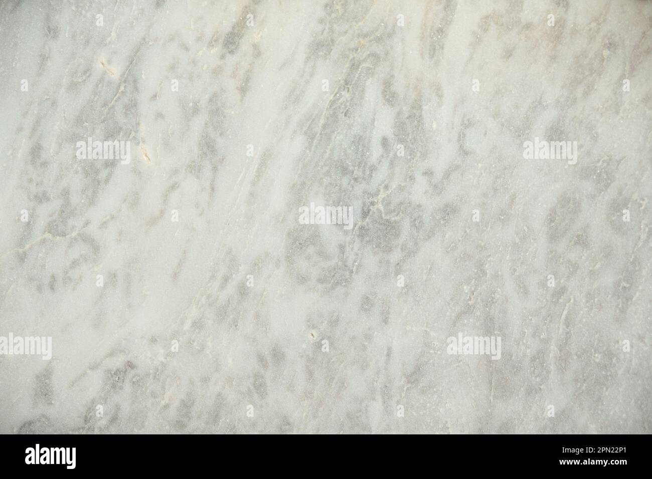 Marmo bianco di Rhino Namibiano con venature grigie. Foto Stock