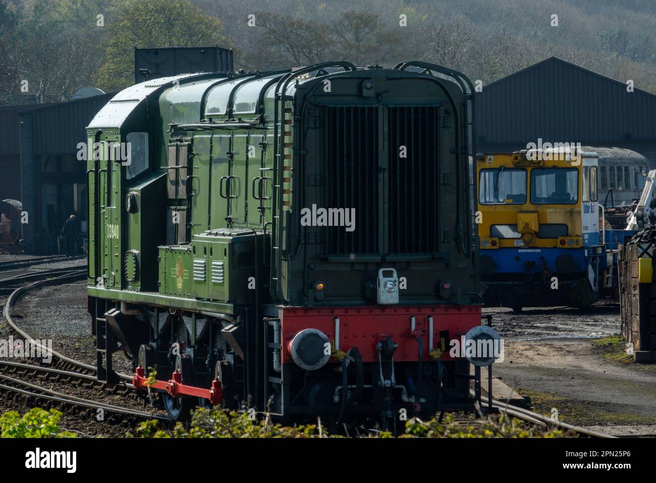 North Norfolk Railway, shunter diesel di classe 08 Foto Stock