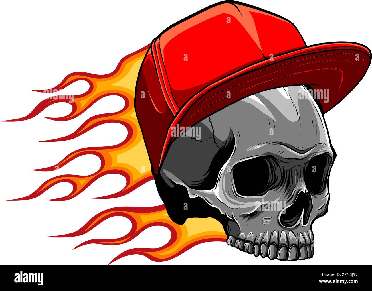 Immagine di un cranio nel cappuccio del skateboarder. Elemento di design per poster, scheda, banner, cartello. Vettore Illustrazione Vettoriale Immagine di un cranio nel cappuccio del skateboarder. Elemento di design per poster, scheda, banner, cartello. Vettore Illustrazione Vettoriale