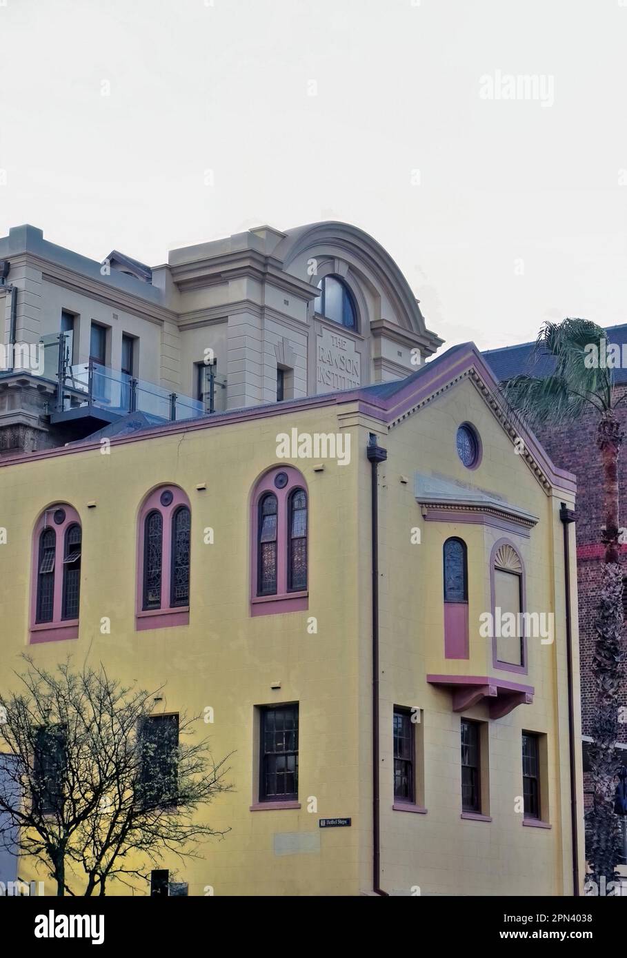 571 Cappella ai piedi della vecchia chiesa di Mariner, estinta da tempo, poi Rawson Insitute. Sydney-Australia. Foto Stock
