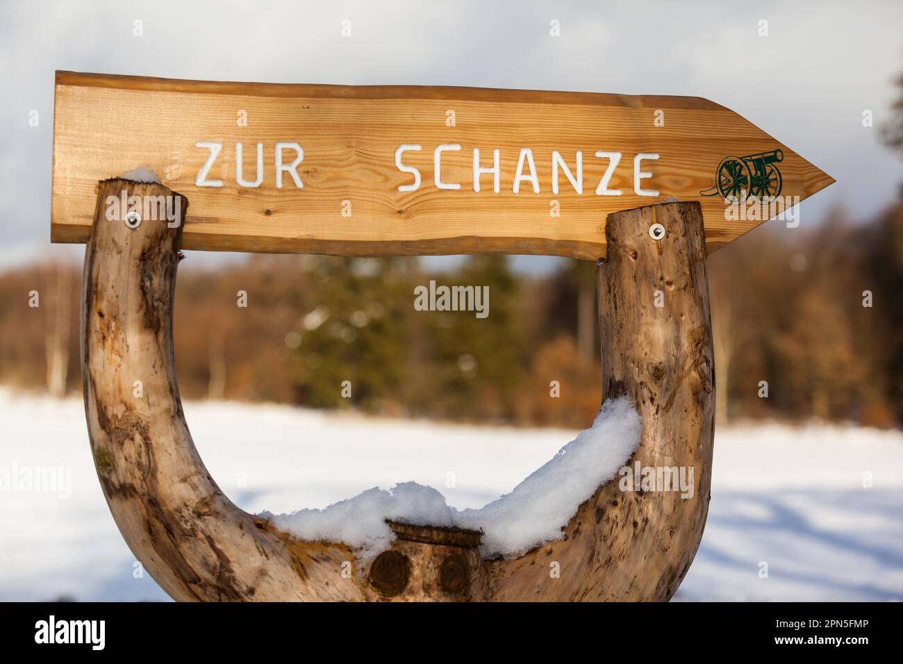 Piazza del cannone Zur Schanze Foto Stock