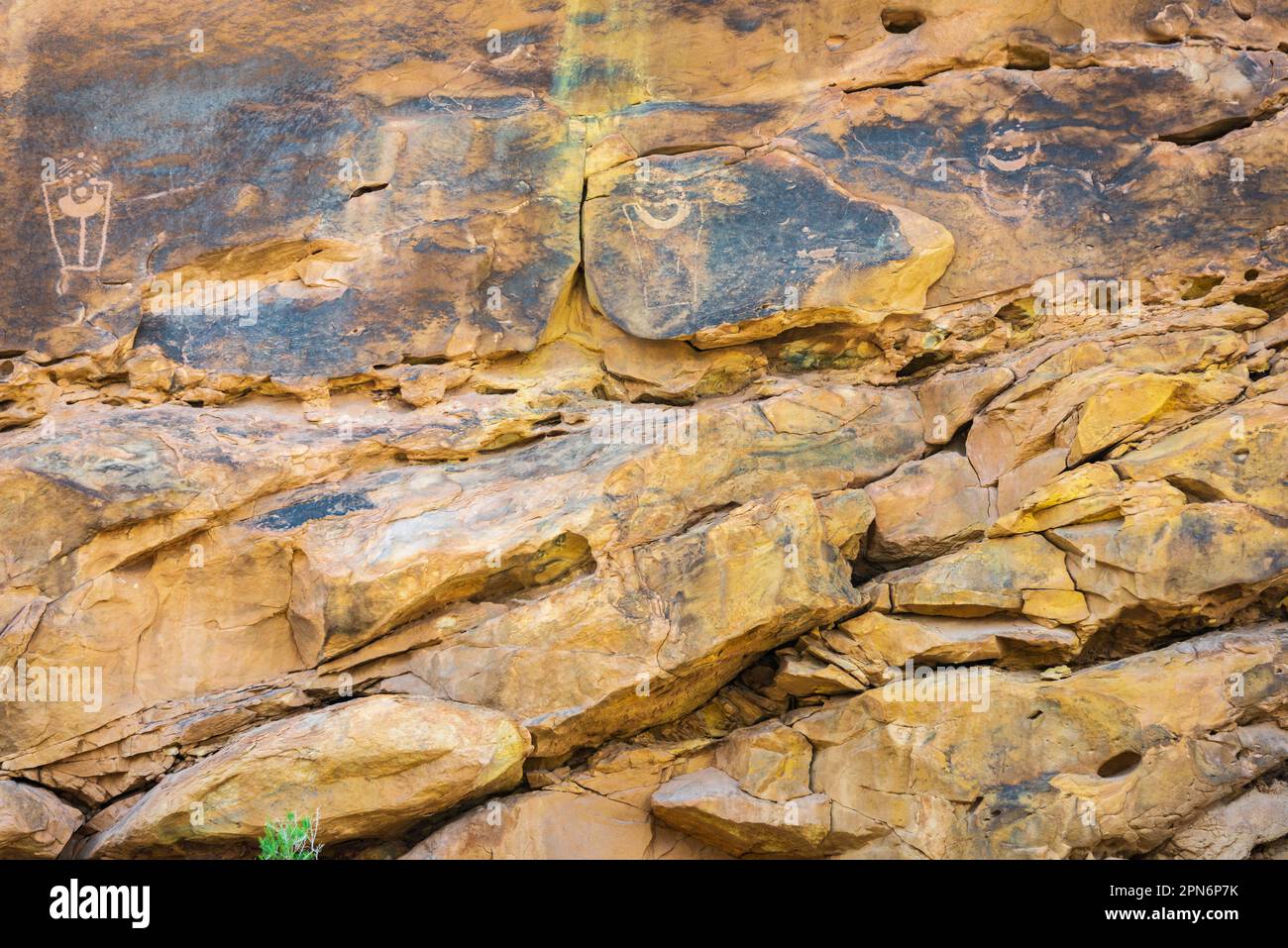 Monumento nazionale dei dinosauri in Colorado Foto Stock