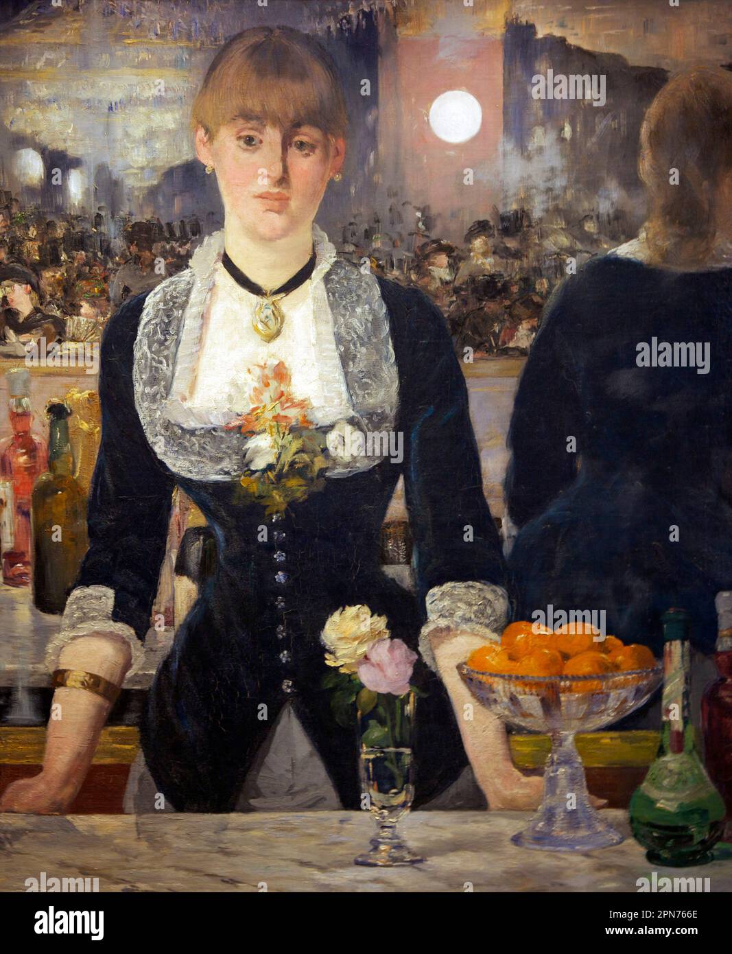Un Bar al Folies-Bergere, Edouard Manet, 1881-1882, Courtauld Gallery, Londra, Inghilterra, Regno Unito, Foto Stock