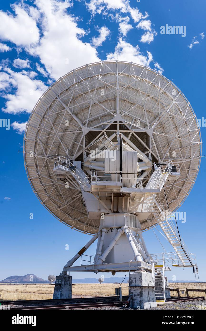 Karl G. Jansky Very Large Array (VLA) radiotelescopi nel New Mexico Foto Stock
