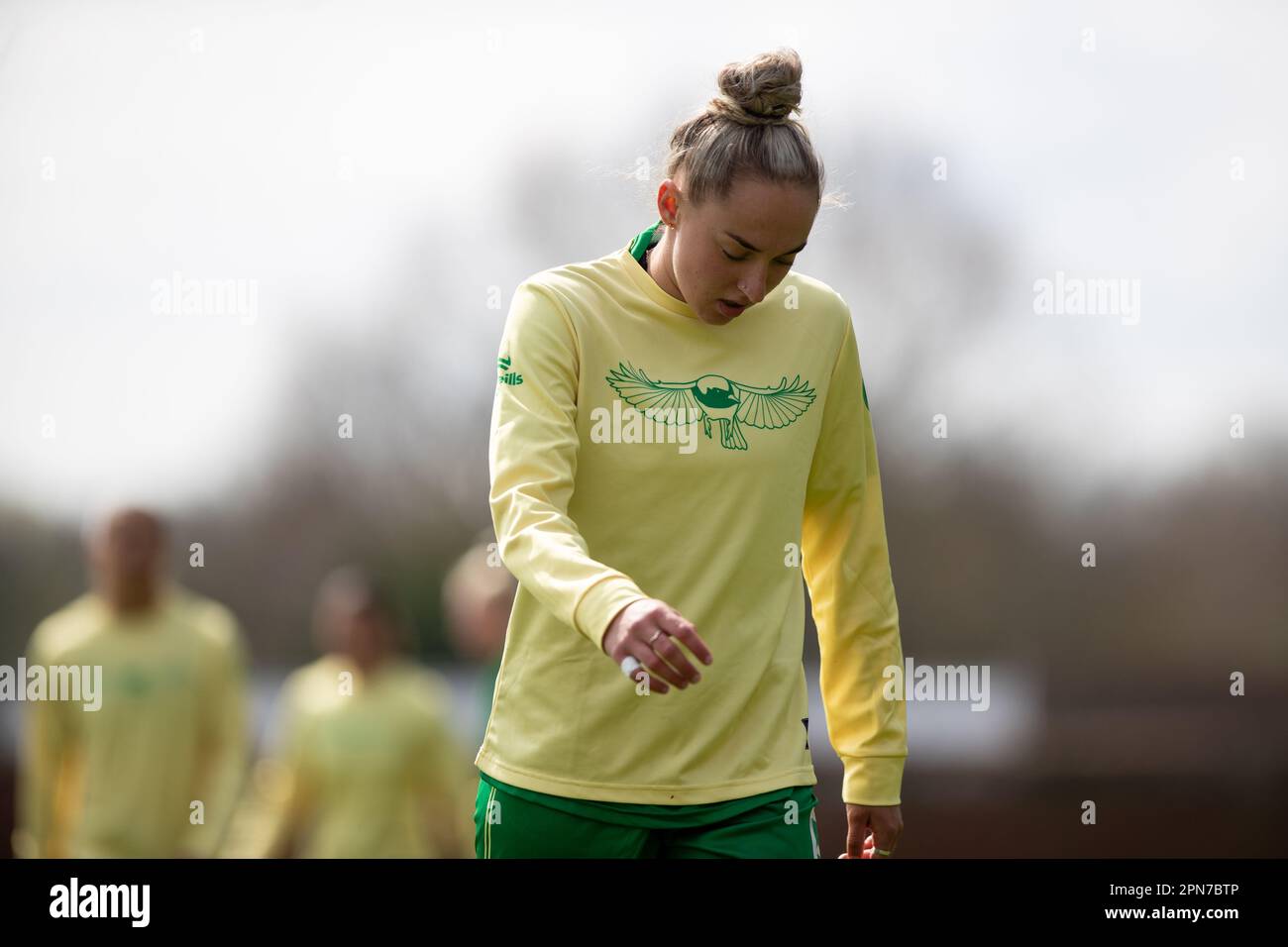 16 aprile 2023. Aimee Palmer. Barclays Women's Championship gioco tra Sunderland & Bristol City, Eppleton Colliery Welfare Ground. Foto Stock