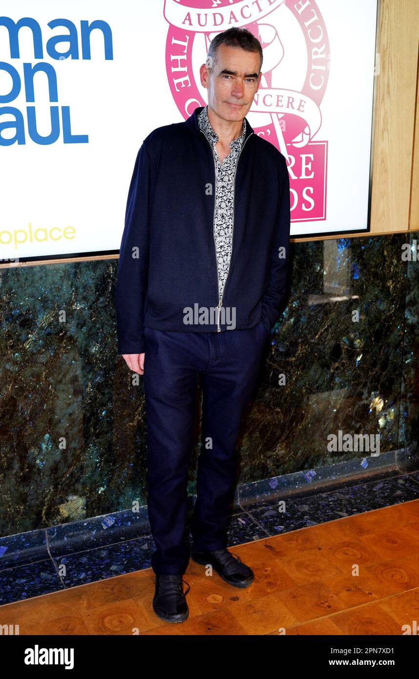 Rufus Norris partecipa all'annuale Critics' Circle Theatre Awards a Soho Place a Londra. Data immagine: Lunedì 17 aprile 2023. Foto Stock
