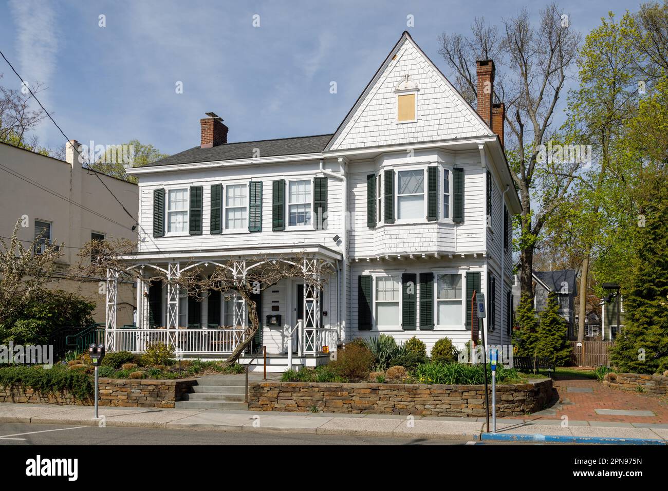 Edward Hopper House Museum and Study Center, Village of Nyack, Hudson Valley, New York state Foto Stock