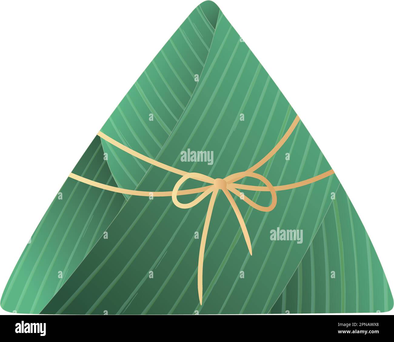 Materiale di illustrazione vettoriale di un gnocco di riso Illustrazione Vettoriale