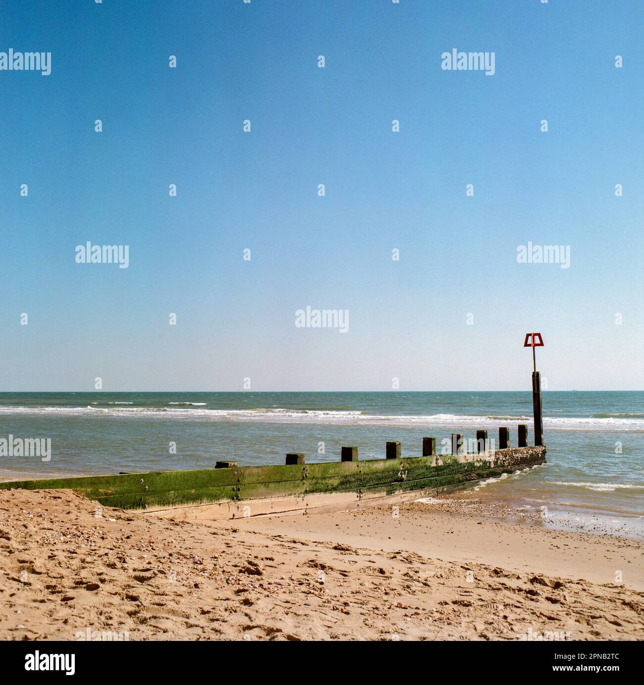 Bournemouth Beach, Bournemouth, Dorset, Inghilterra, Regno Unito. Foto Stock