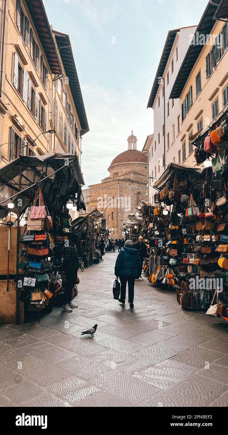 Firenze durante due giorni Foto Stock
