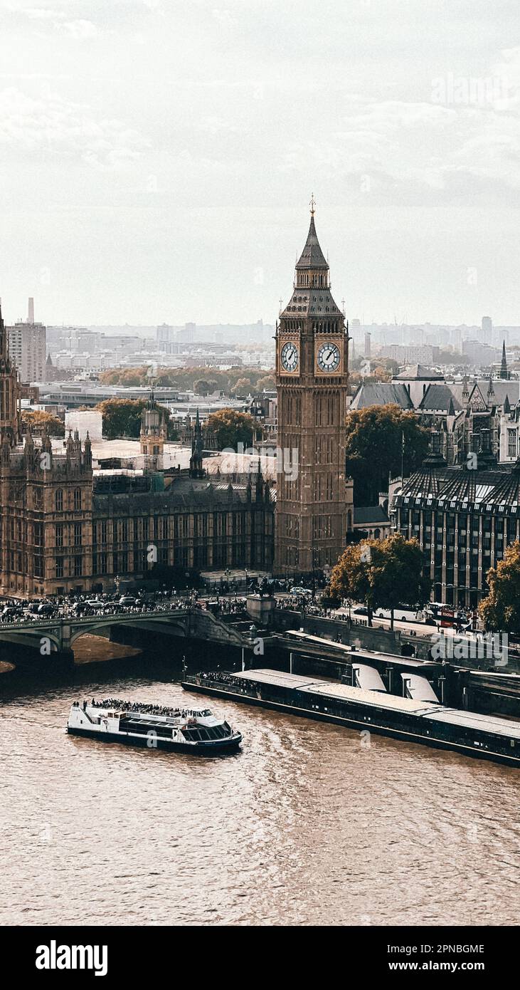 Londra oltre 5 anni Foto Stock