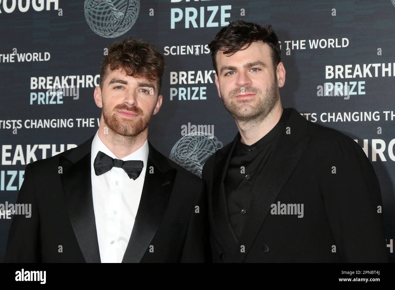 15 aprile 2023, Los Angeles, CA, USA: LOS ANGELES - Apr 15: Andrew Taggart, Alex Pall, The Chainsmokers alla cerimonia di consegna del Premio 9th Arrivi all'Academy Museum of Motion Pictures il 15 aprile 2023 a Los Angeles, CA (Credit Image: © Kay Blake/ZUMA Press Wire) SOLO PER USO EDITORIALE! Non per USO commerciale! Foto Stock