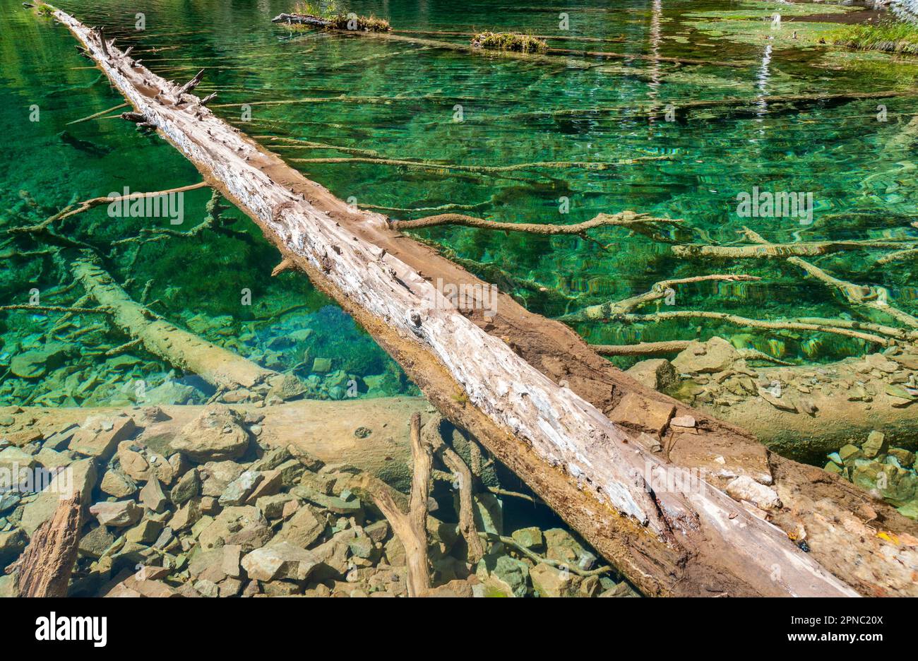 Lago Hanging, Glenwood Canyon, Colorado Foto Stock