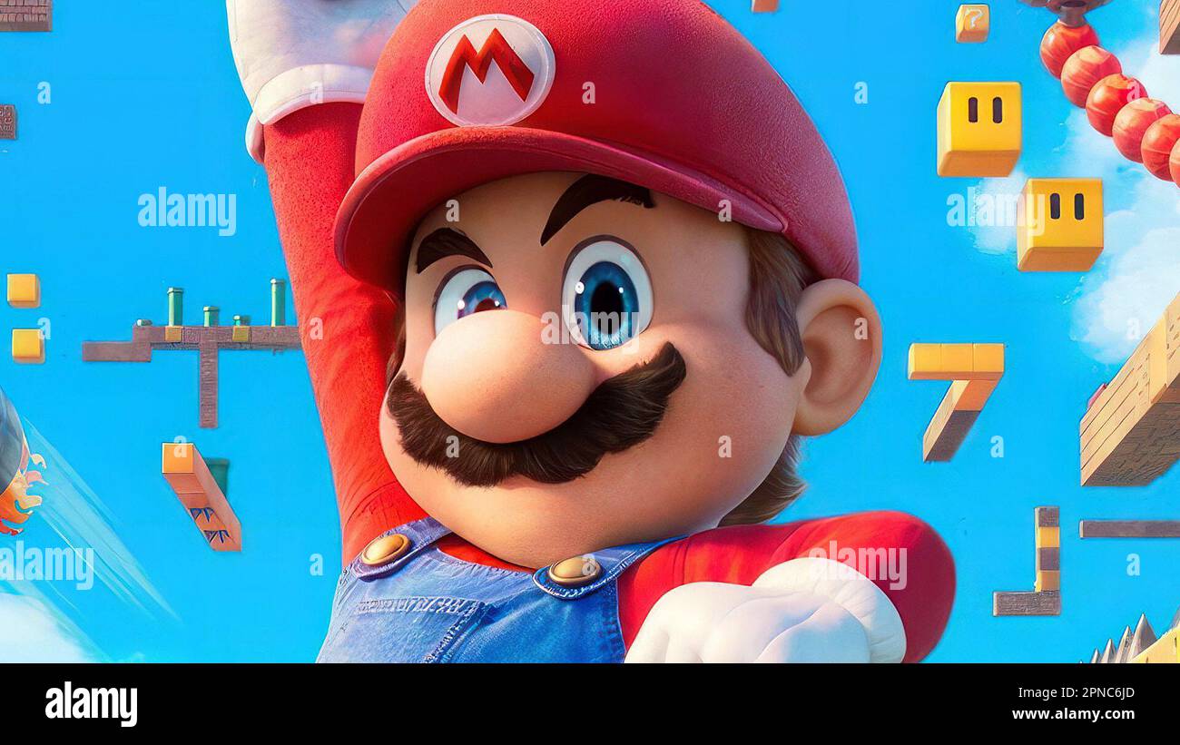 Il film Super Mario Bros Mario Foto Stock