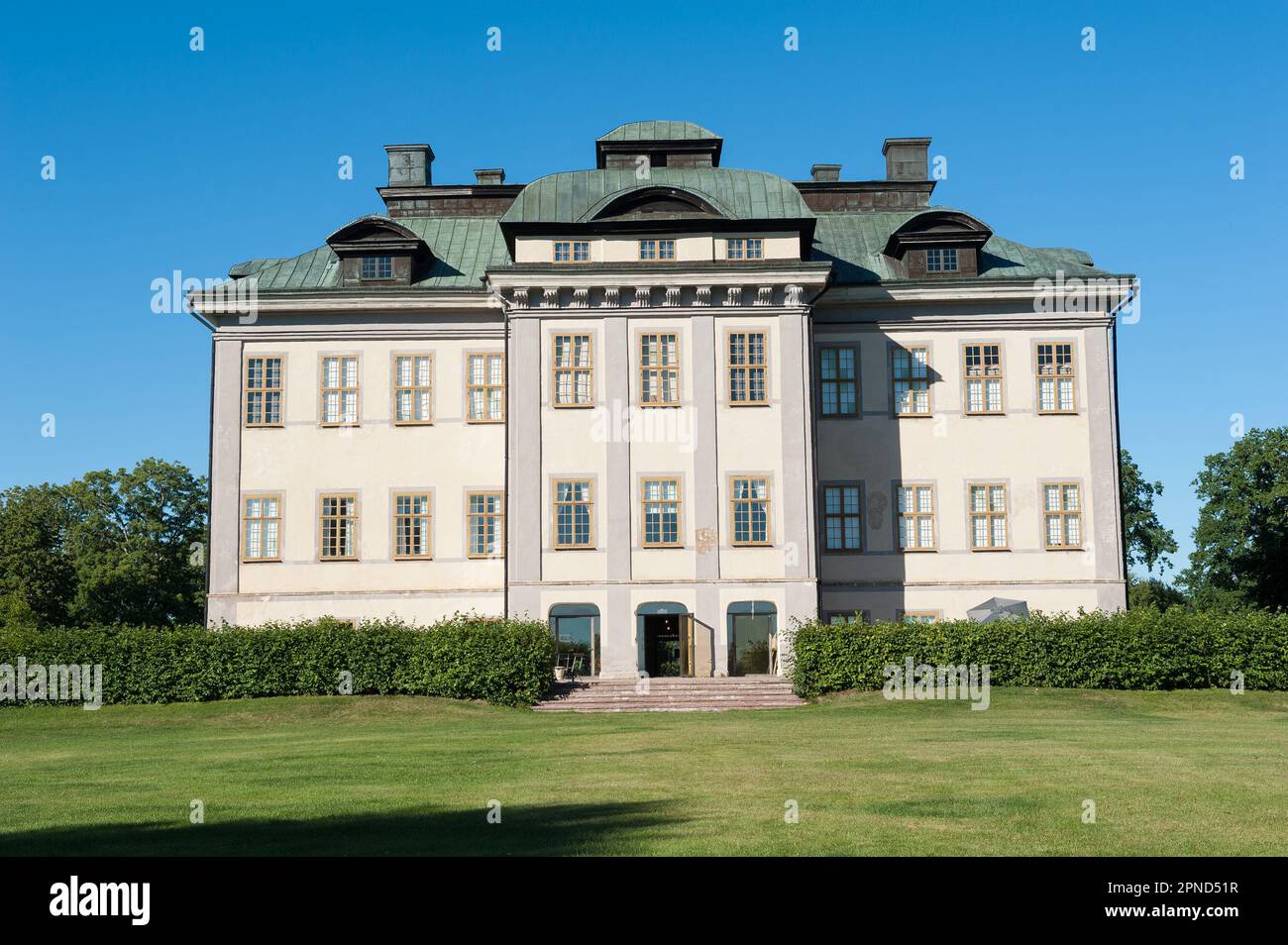 Castello di Salsta, Vattholma, comune di Uppsala, Svezia Foto Stock