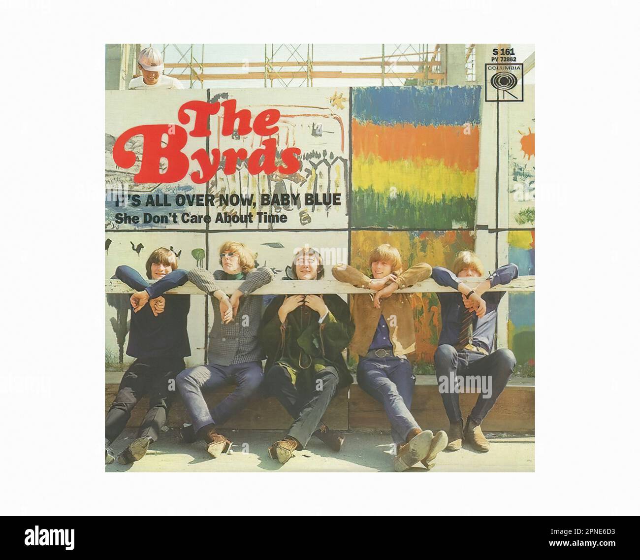 Byrds - 2004 02 A - Vintage 45 R.P.M Music Vinyl Record Foto Stock