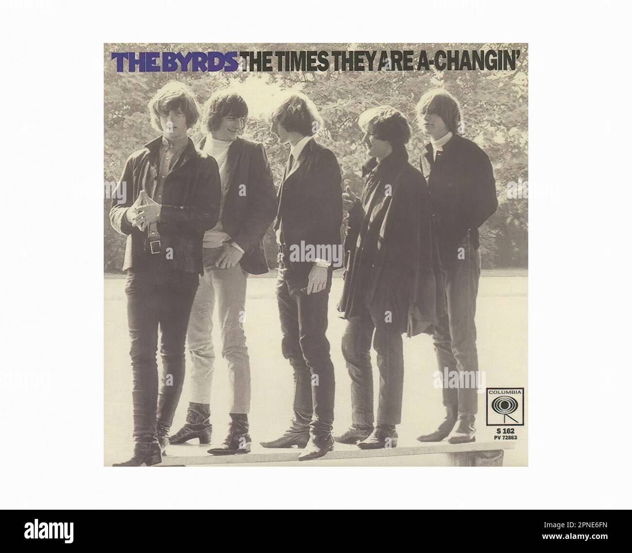 Byrds - 2004 03 A - Vintage 45 R.P.M Music Vinyl Record Foto Stock