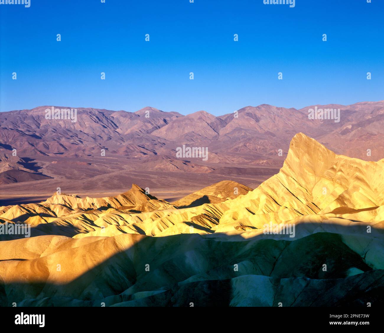 ZABRISKIE PUNTO DEATH VALLEY NATIONAL PARK CALIFORNIA USA Foto Stock