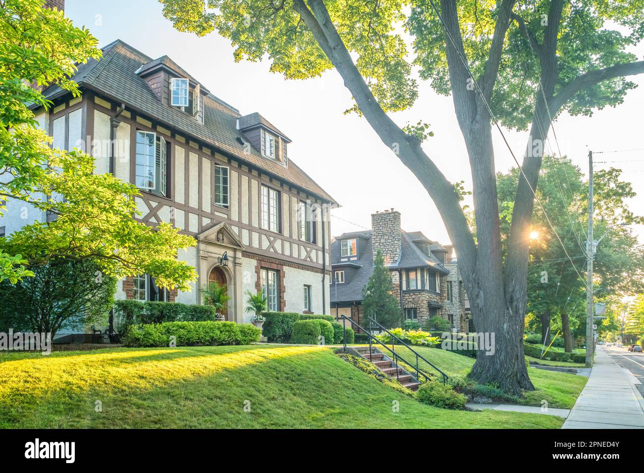 Casa nello storico quartiere Durand di Hamilton Ontario Canada Foto Stock