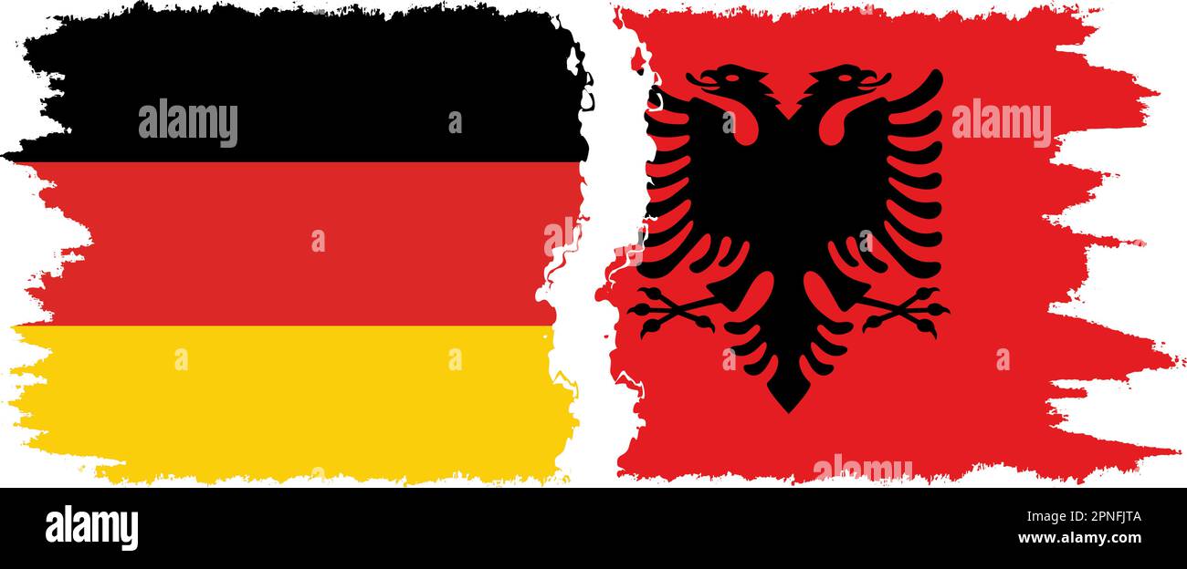 Set Di 10 Adesivi Auto Con Bandiera Della Germania – Stampa Offset – Resistenti All'Autolavaggio E UV – Prodotto In Germania