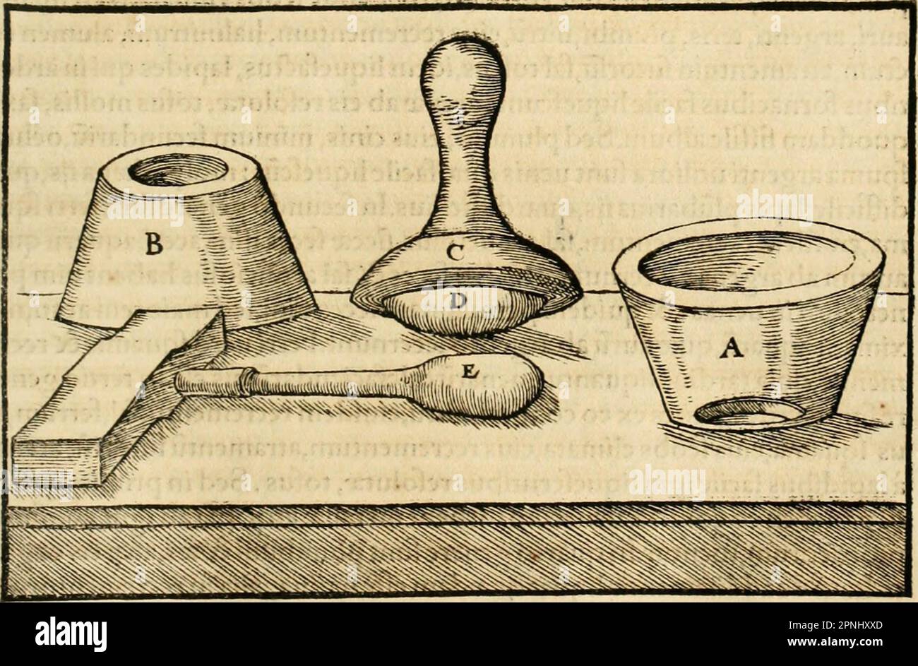 «Georgii agricole De re metallica libri XII. qvibus officia, strumenta, machinae, ac omnia deni ad metallicam spectantia, non modo lusulentissimè describuntur, sed & per effigies, suis locis insertas, adiunctis latinis, germanici Foto Stock