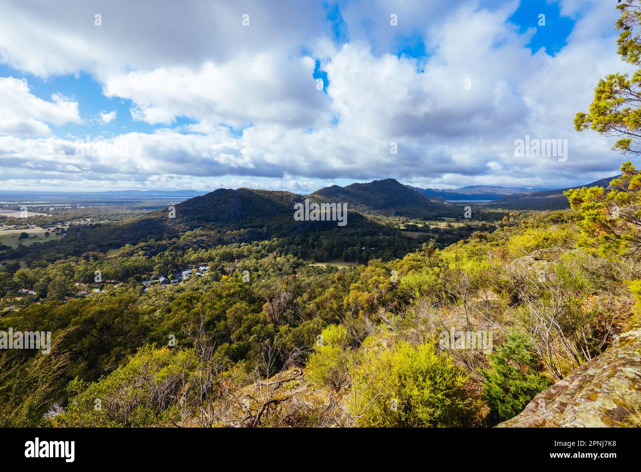 Chatauqua Peak Trail Grampians Australia Foto Stock