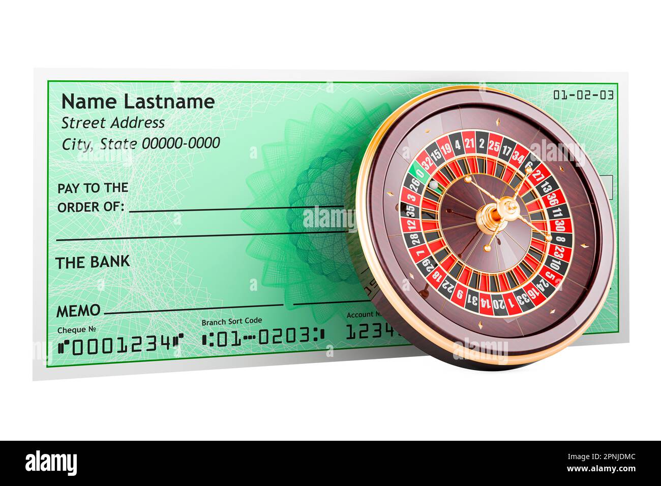 2500 Carta Stock Assegni Vuota - 3 Controlli Su Una Pagina - Foto 6