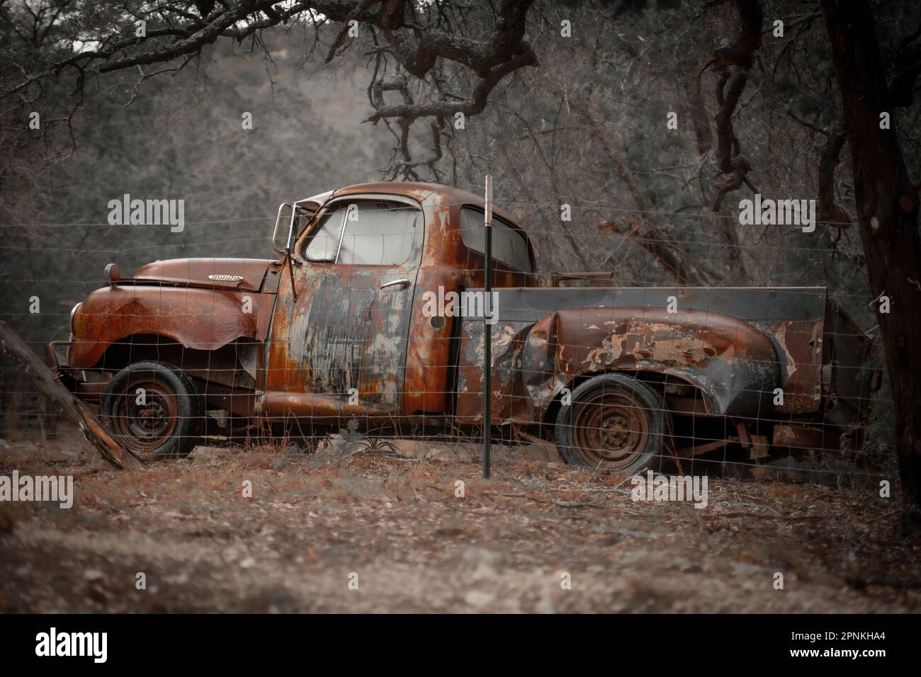 camion classico Foto Stock