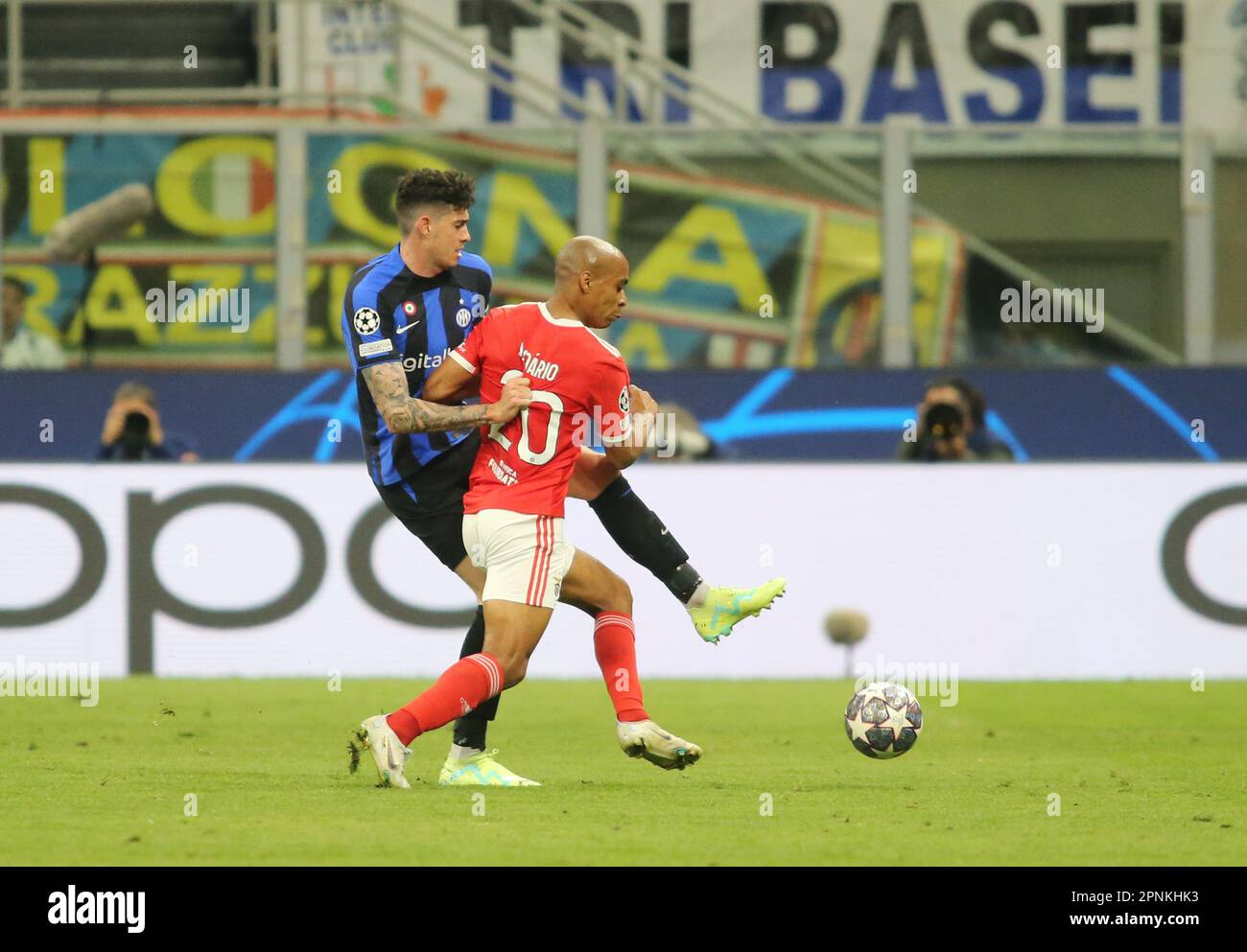 UEFA Champions League, FC Internazionale V SL Benfica Foto Stock