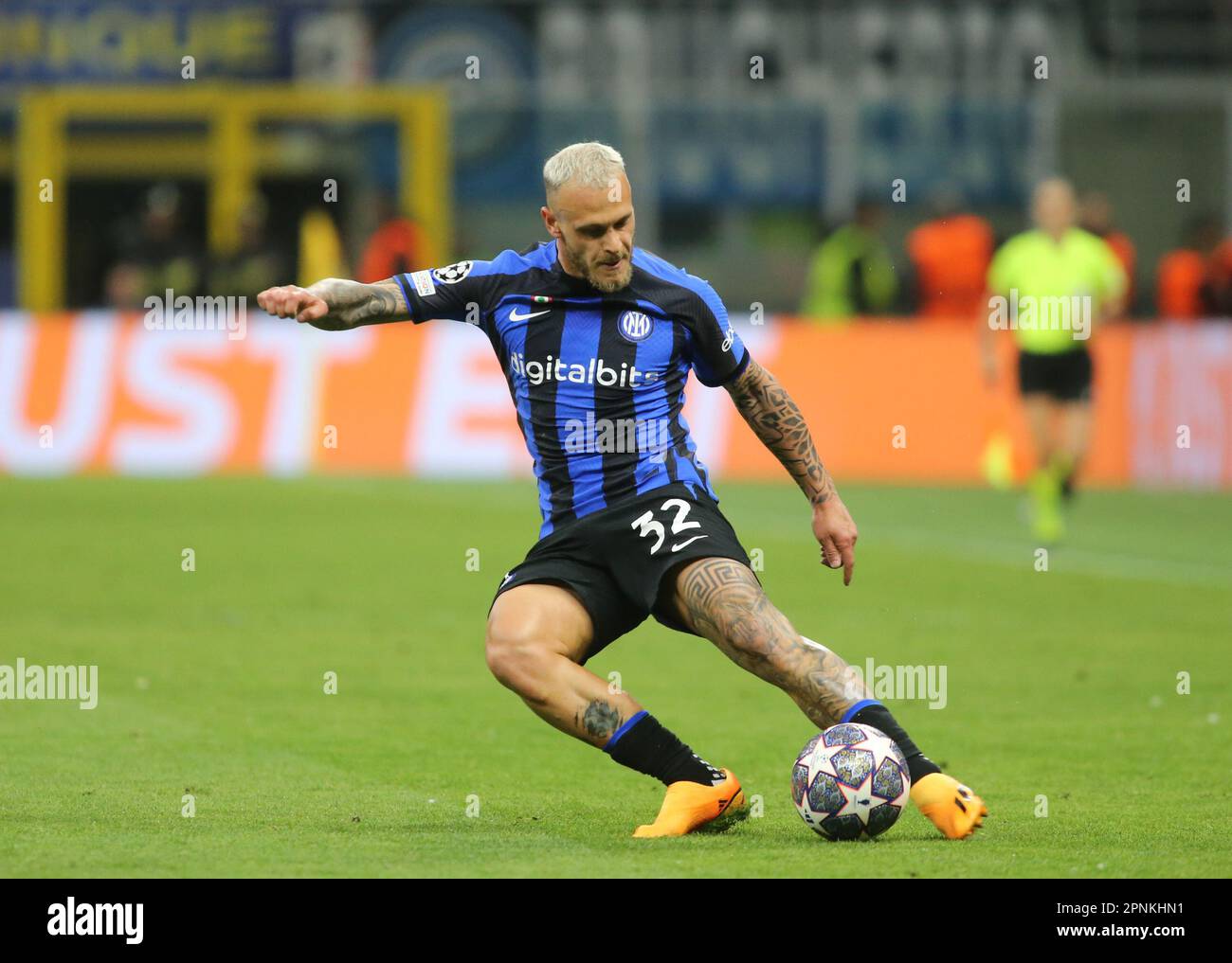 UEFA Champions League, FC Internazionale V SL Benfica Foto Stock