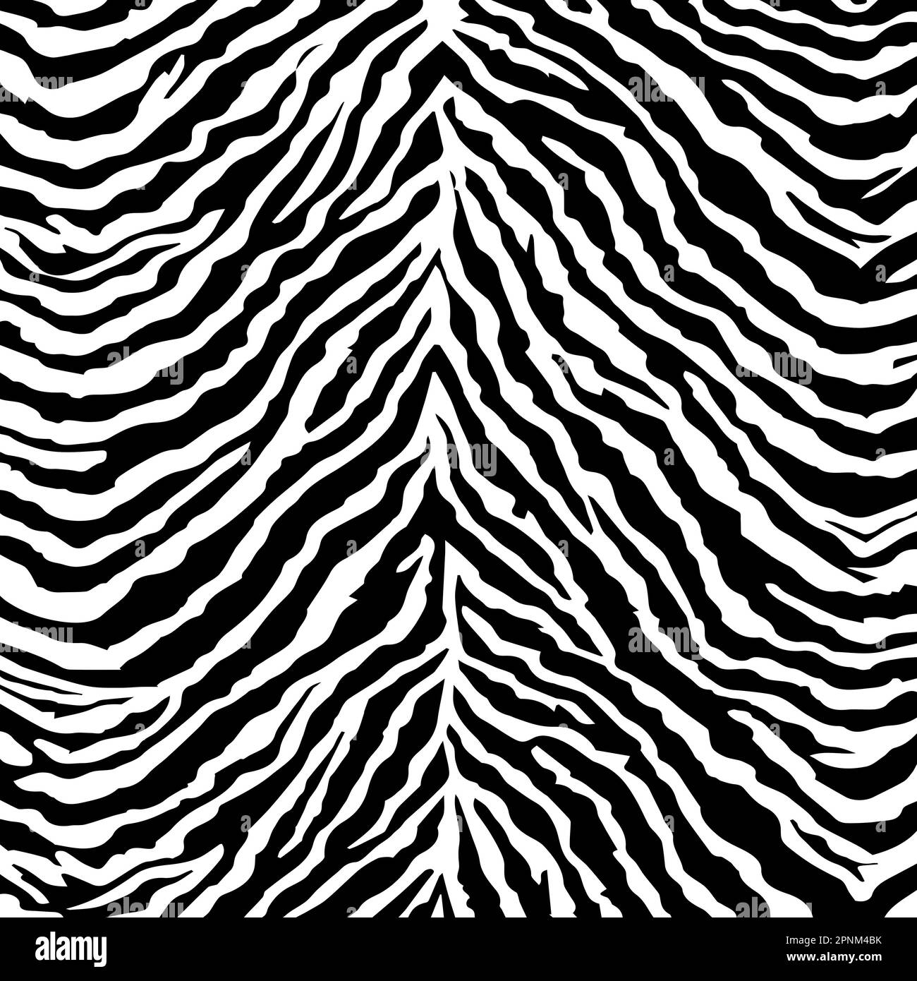 Motivo zebra senza cuciture, zebra, pelle tigre, stampa animale africana. Foto Stock