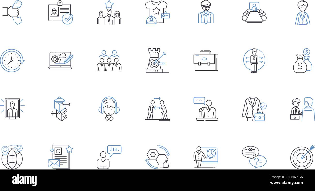 Raccolta di icone della linea di sviluppo basata su test. Agile, automazione, comportamento, codice, copertura, Debug, disegno vettoriale e illustrazione lineare Illustrazione Vettoriale