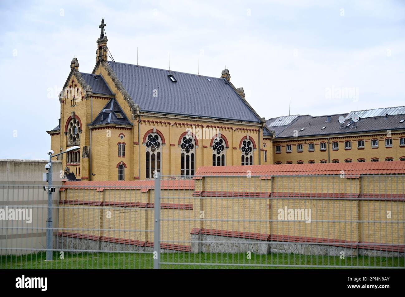 Die Justizvollzugsanstalt Bautzen ist eine Justizvollzugsanstalt (JVA) im sächsischen Bautzen. Sie befindet sich seit 1990 im Gebäude der Haftanstalt Foto Stock
