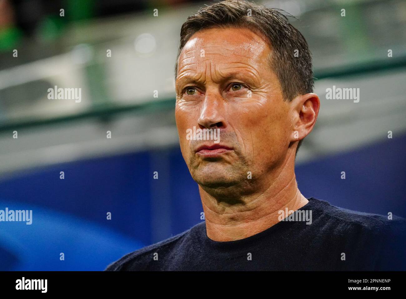 Milano, Italia 19 aprile 2023 il capo allenatore Roger Schmidt (SL