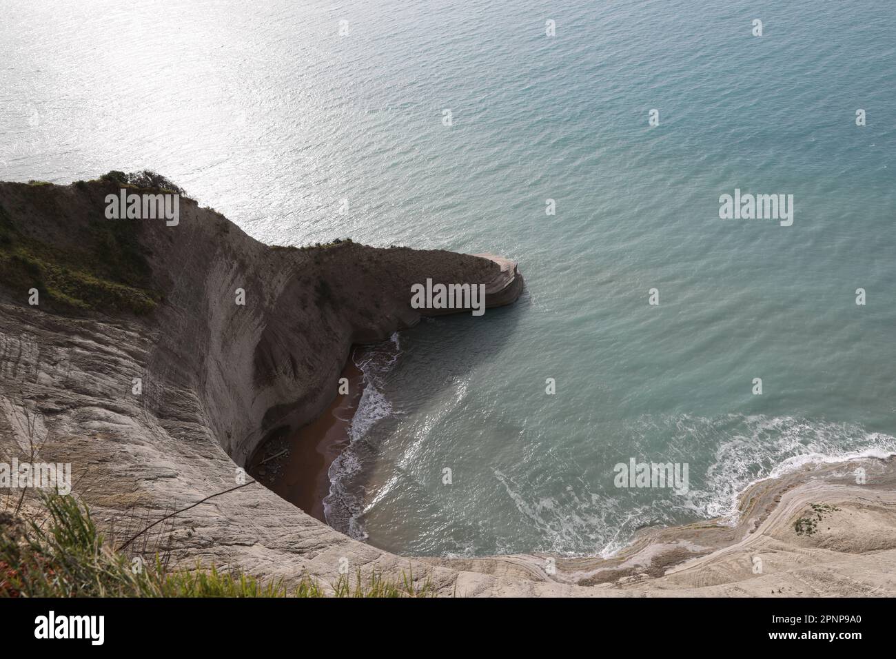 Cape Drastis, Corfù, Grecia Foto Stock