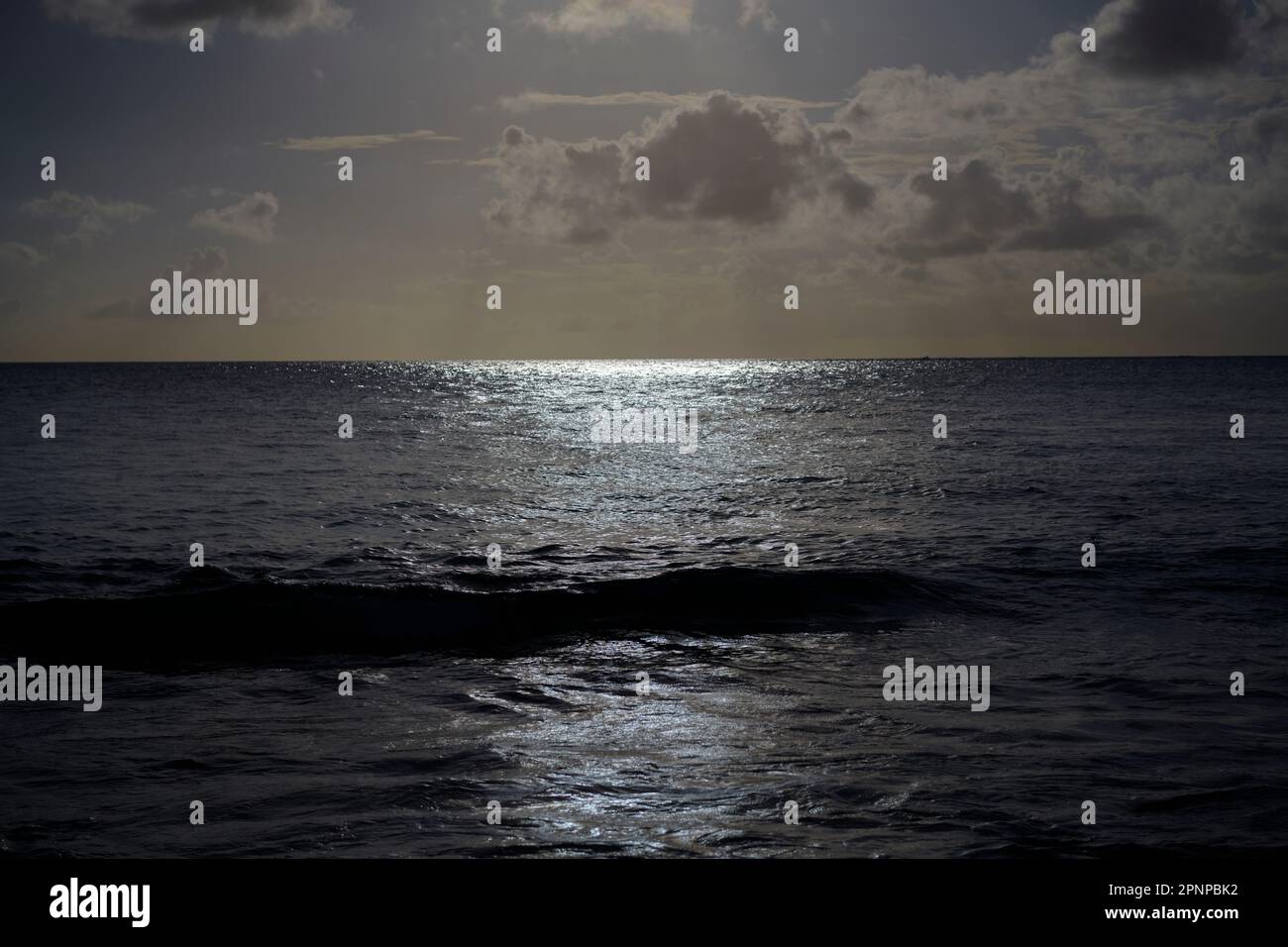riflessione della luce solare Foto Stock