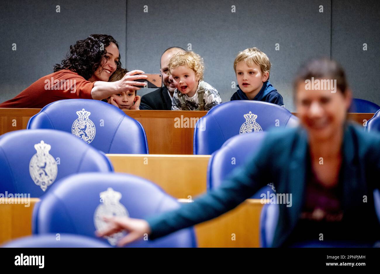 L'AIA - Maarten Hijink della SP dice addio come membro del parlamento alla Camera dei rappresentanti. Dal 2006, Hijink lavora per la frazione SP nella Camera dei rappresentanti. ANP ROBIN UTRECHT olanda fuori - belgio fuori Foto Stock