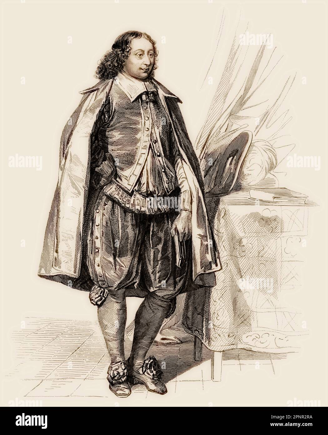 Blaise Pascal, 1623 – 1662, matematico e teologo cattolico francese Foto Stock