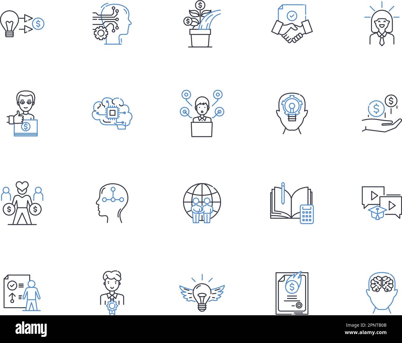 Raccolta di icone della linea Catalyst. Reazione, accelerazione, enzima, Promotore, attivatore, Facilitatore, vettore di impeto e illustrazione lineare. Scintilla Illustrazione Vettoriale