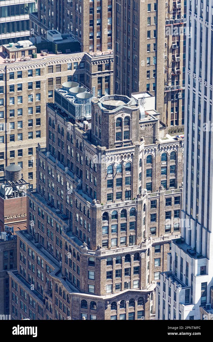 L'ex Young and Rubicam Building, noto anche come Murray Hill Building, si avvicina al suo 100th° compleanno su Madison Avenue nel centro di Manhattan. Foto Stock
