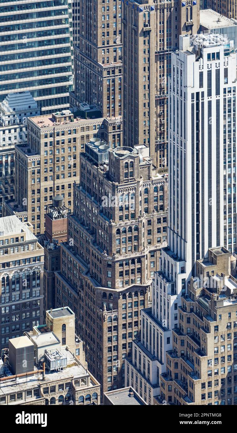 L'ex Young and Rubicam Building, noto anche come Murray Hill Building, si avvicina al suo 100th° compleanno su Madison Avenue nel centro di Manhattan. Foto Stock