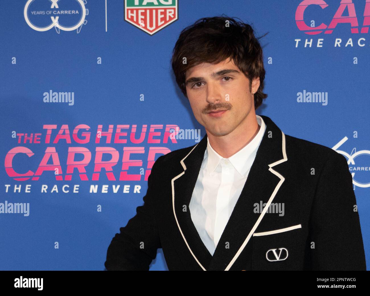 Jacob Elordi partecipa al TAG Heuer Carrera 60th Anniversary Party all'Outernet di Londra. Data immagine: Giovedì 20 aprile 2023. Foto Stock