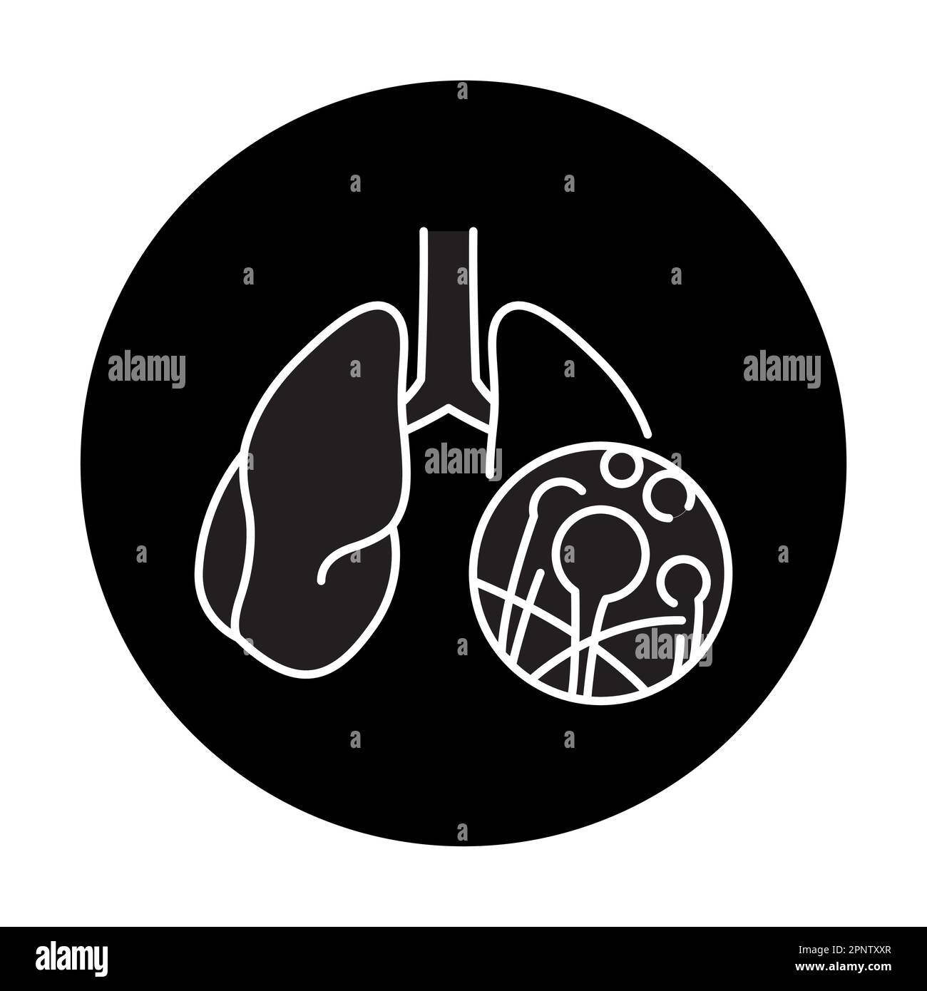 Icona della linea di colore della mucormicosi polmonare. Malattie umane. Pittogramma per pagina web, app mobile, promo. Illustrazione Vettoriale Icona della linea di colore della mucormicosi polmonare. Malattie umane. Pittogramma per pagina web, app mobile, promo. Illustrazione Vettoriale