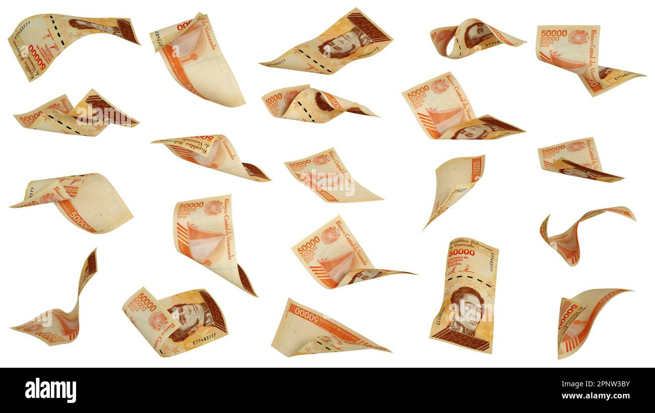 3D Stack di 1000 note nigeriane di Naira Foto Stock