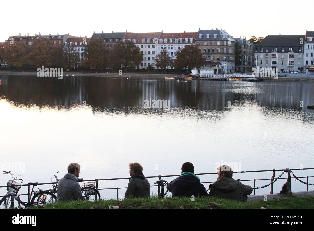 Architettura di Copenaghen, Danimarca Foto Stock