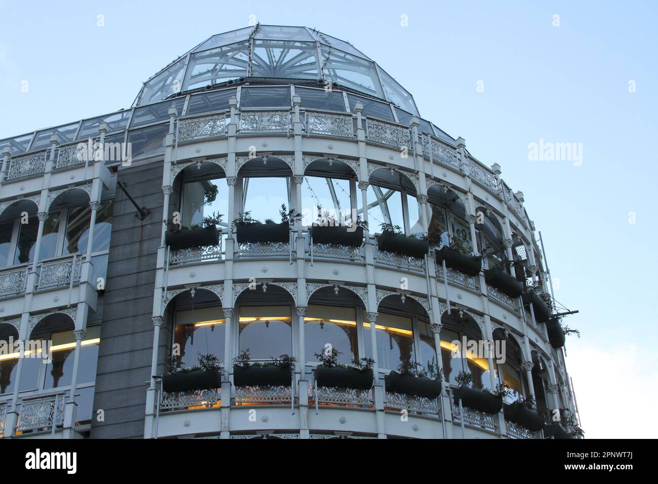 Architettura a Dublino, Irlanda Foto Stock