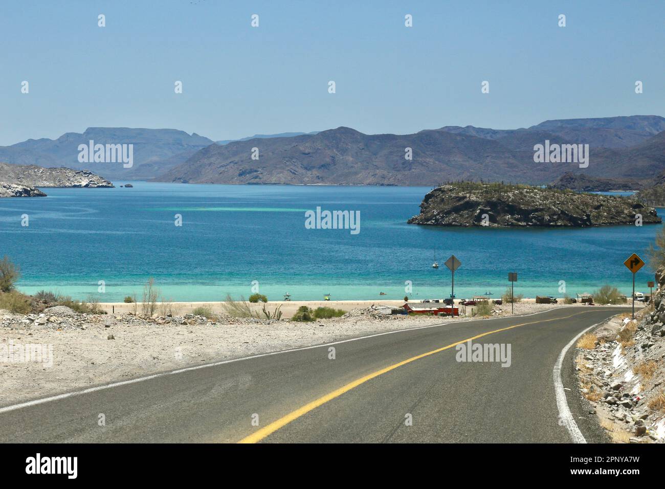 Le belle spiagge del Messico Foto Stock