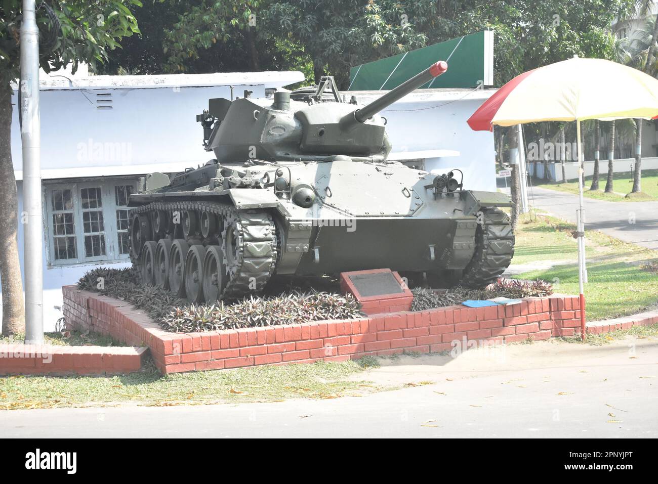 Bangladesh Military Academy (BMA) che si trova a Bhatiary nel distretto di Chittagong del Bangladesh. Ufficiali dell'esercito prendono la loro formazione da qui. Foto Stock