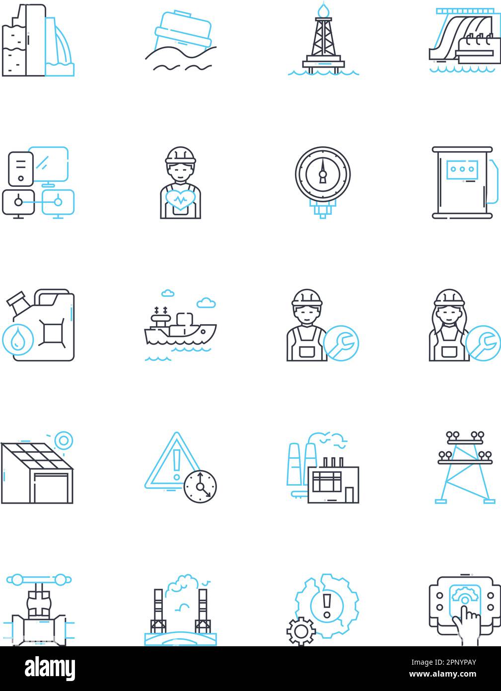 Set di icone lineari Plantation. Cotone, Estate, Agricoltura, schiavitù, raccolto, Agricoltura, vettore di linea del proprietario di terra e segnali di concetto. Crop, diritti civili Illustrazione Vettoriale