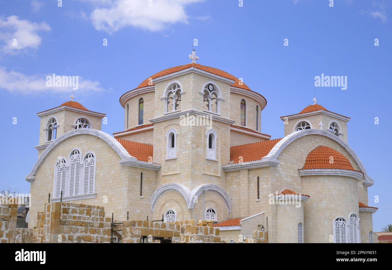 Di nuova costruzione (2021) Cattedrale di San Barnaba, Nicosia, Repubblica di Cipro Foto Stock